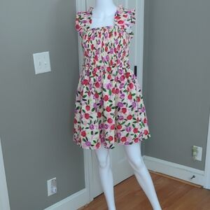 English Factory Pink Floral Kids Dress